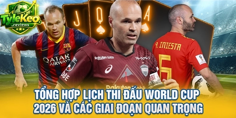 Tổng hợp lịch thi đấu World Cup 2026 và các giai đoạn quan trọng