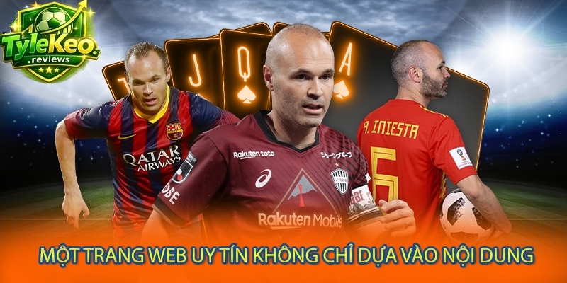 Một trang web uy tín không chỉ dựa vào nội dung